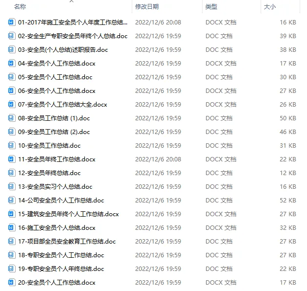 2024年最新 110套word版工程人年终总结打包下载