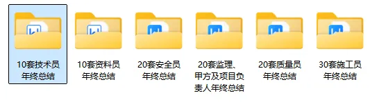 2024年最新 110套word版工程人年终总结打包下载